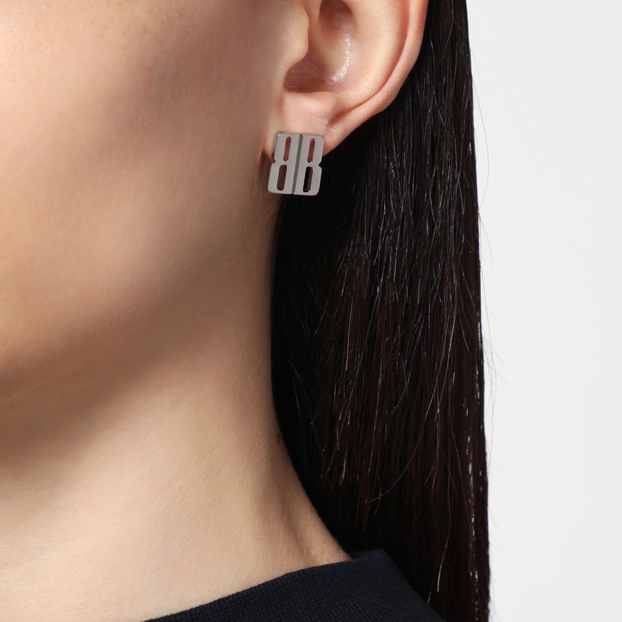 ピアス BALENCIAGA 'Stud Nano XS' earrings Balenciaga Nano XS Stud Earrings | Saks Fifth Avenue