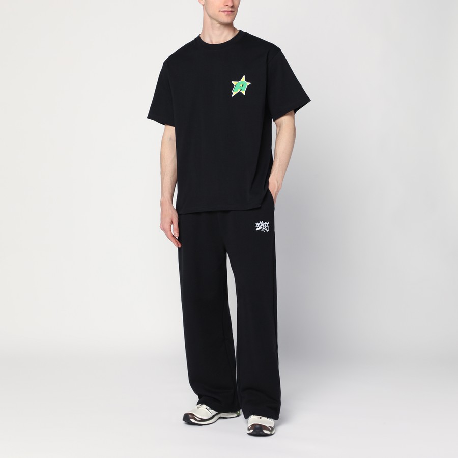 Awake NY Black T-shirt with Star A logo | TheDoubleF