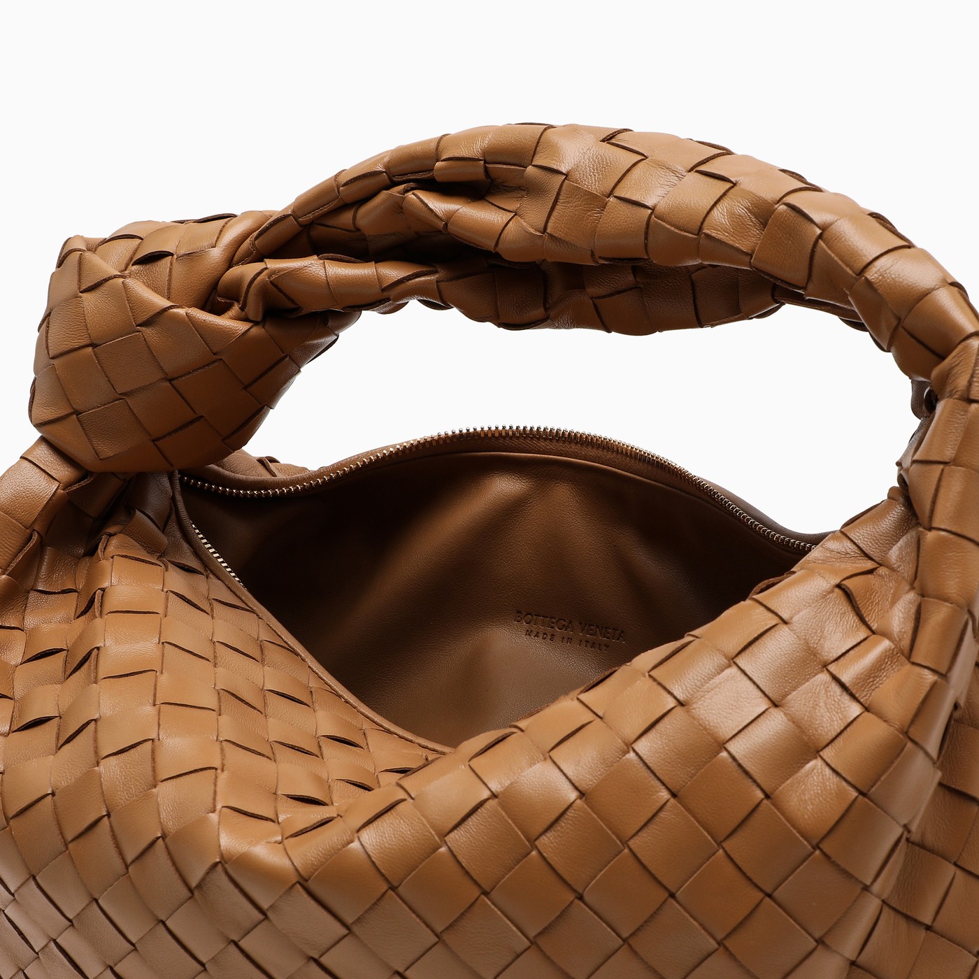 Bottega Veneta Caramel Teen Jodie Bag Thedoublef Bottega Veneta Caramel Teen Jodie Bag Thedoublef