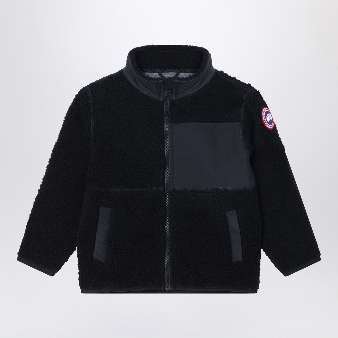 Canada Goose Black zip fleece sweatshirt TheDoubleF