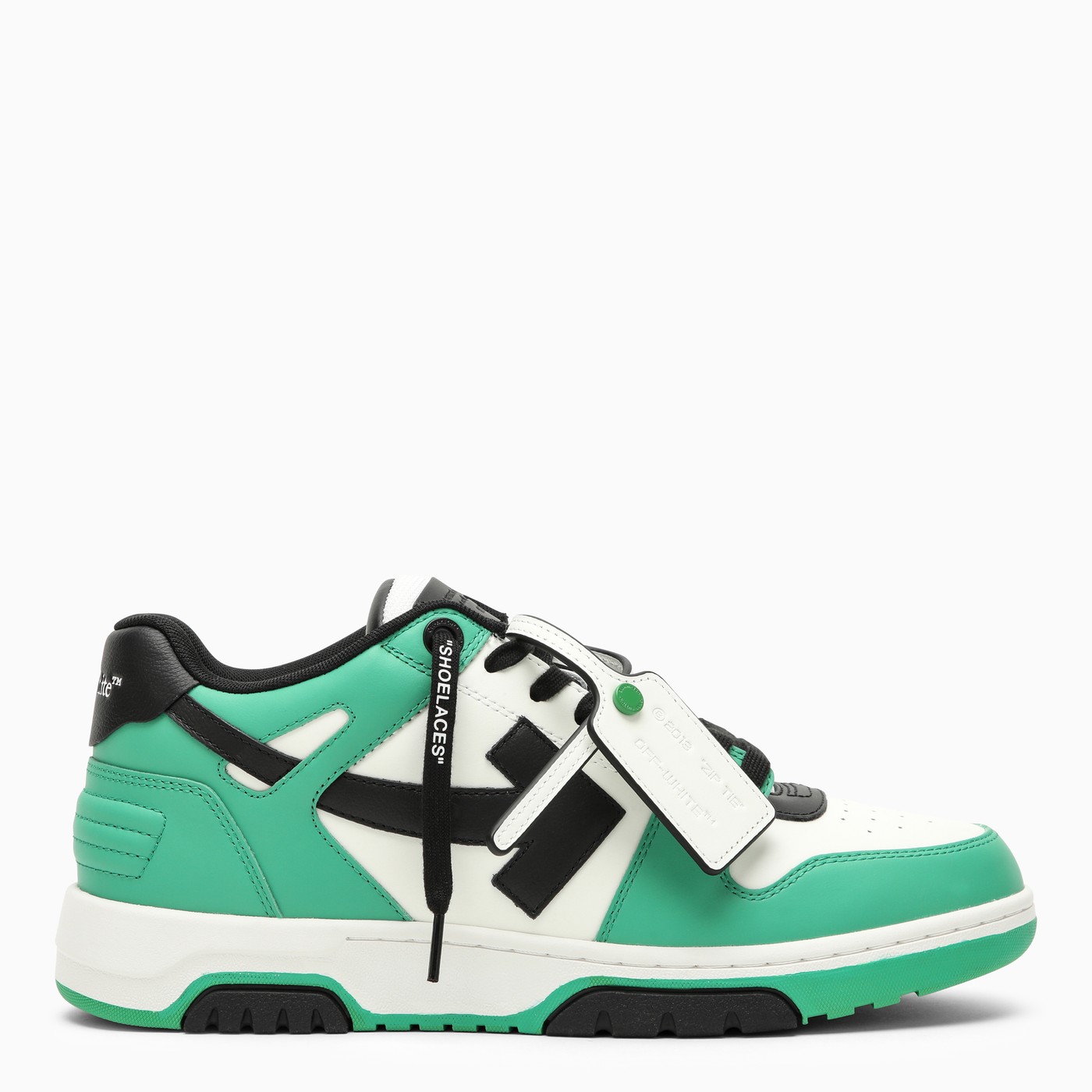 offwhite green and black