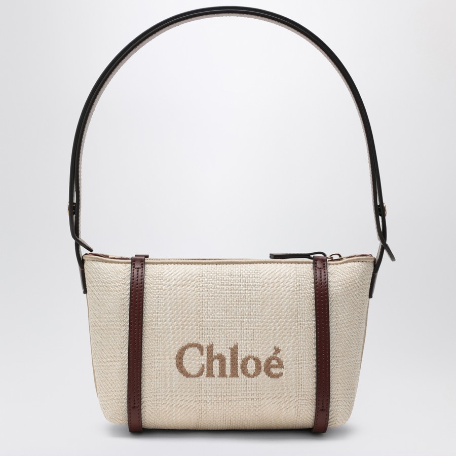 【関税&送料込】Chloe Sand Canvas Carry Shoulder Bag Chloé Chloé Carry bag in sand canvas | TheDoubleF