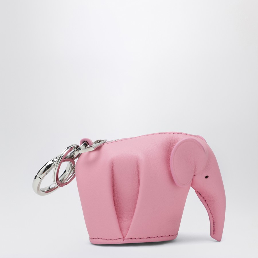 【SALE】LOEWE ロエベ エレファント ケース ピンク Loewe Keyholder with coin pouch Pink Elephant | TheDoubleF