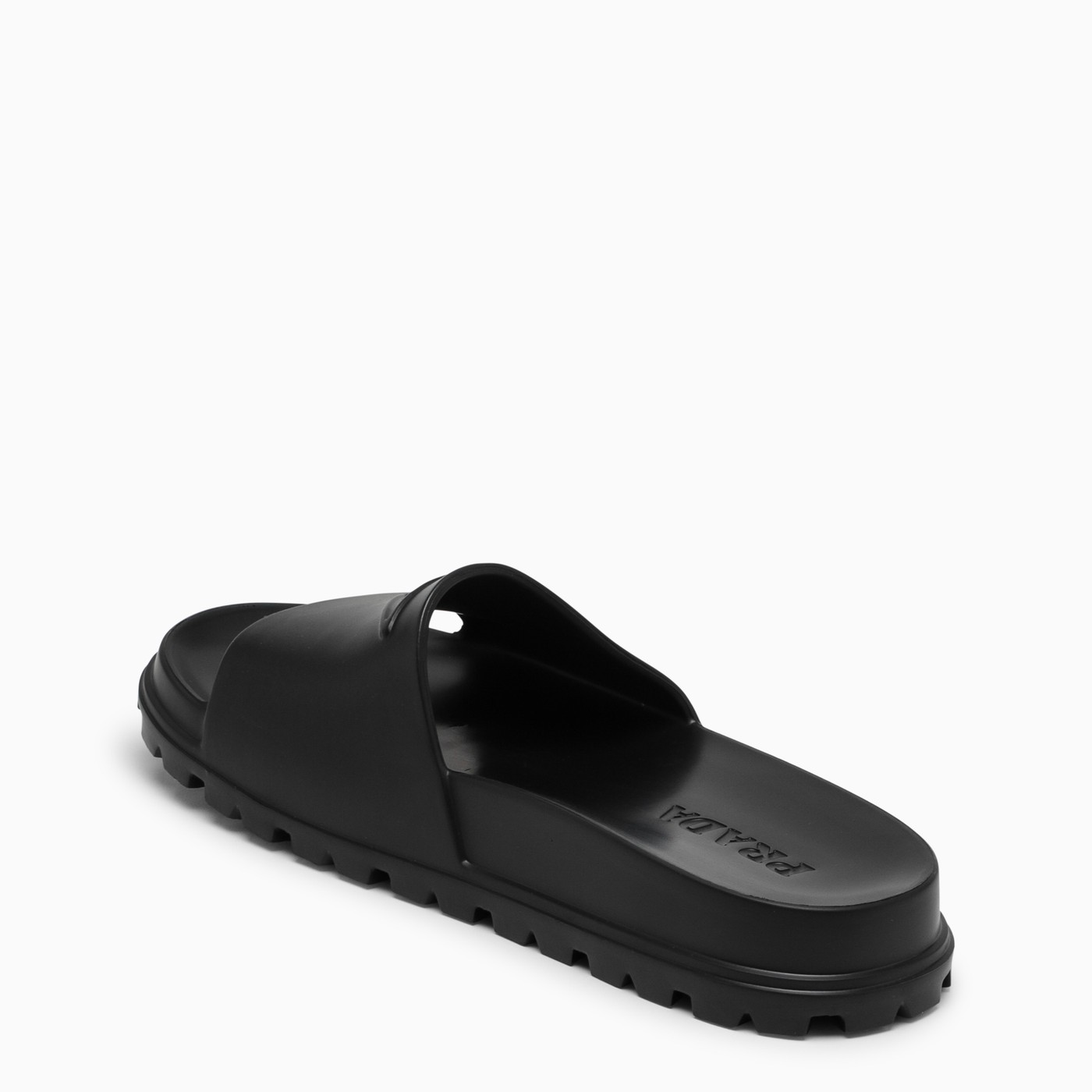 prada black slides