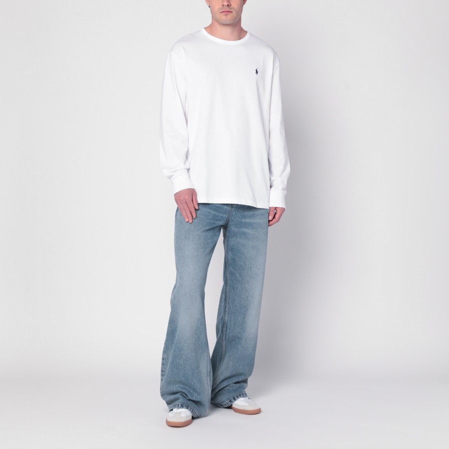 Polo Ralph Lauren White cotton Classic-Fit T-shirt | TheDoubleF