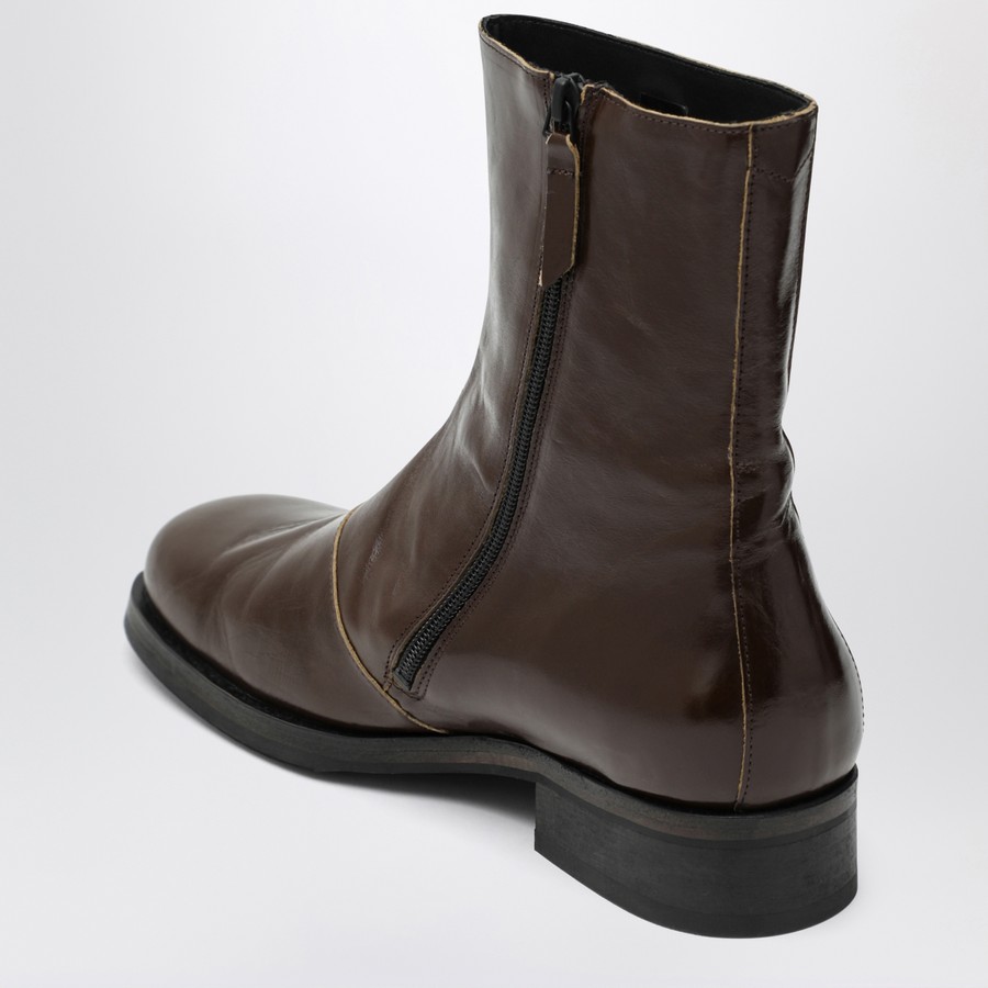 【OUR LEGACY】 SLIDE OLIVE LEATHER TECH : A2227ST Our Legacy - Slide Olive Leather Tech | Our Legacy