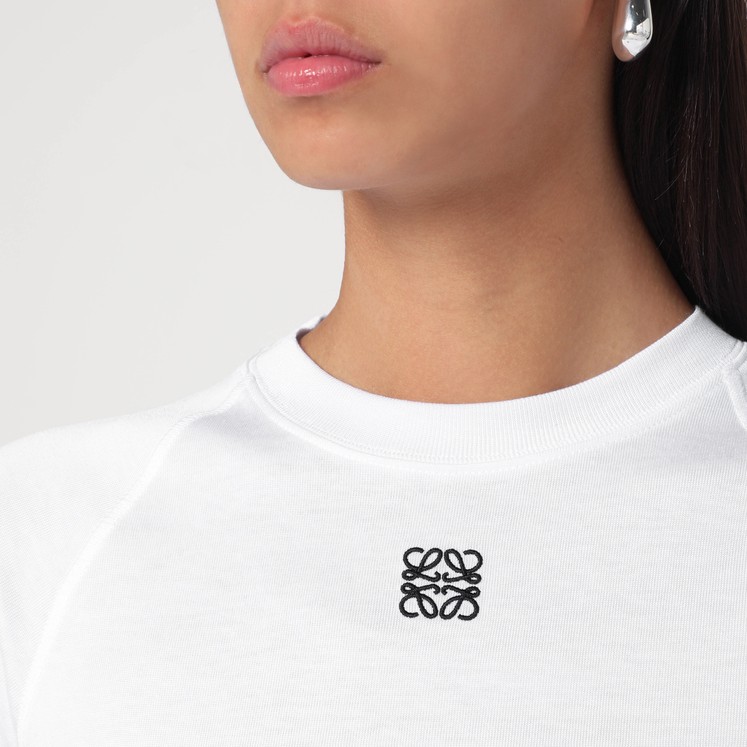 Tシャツ・カットソー LOEWE Women Tunic Tops S540Y22X60 WHITE Women's tops and t-shirts by Loewe | TheDoubleF
