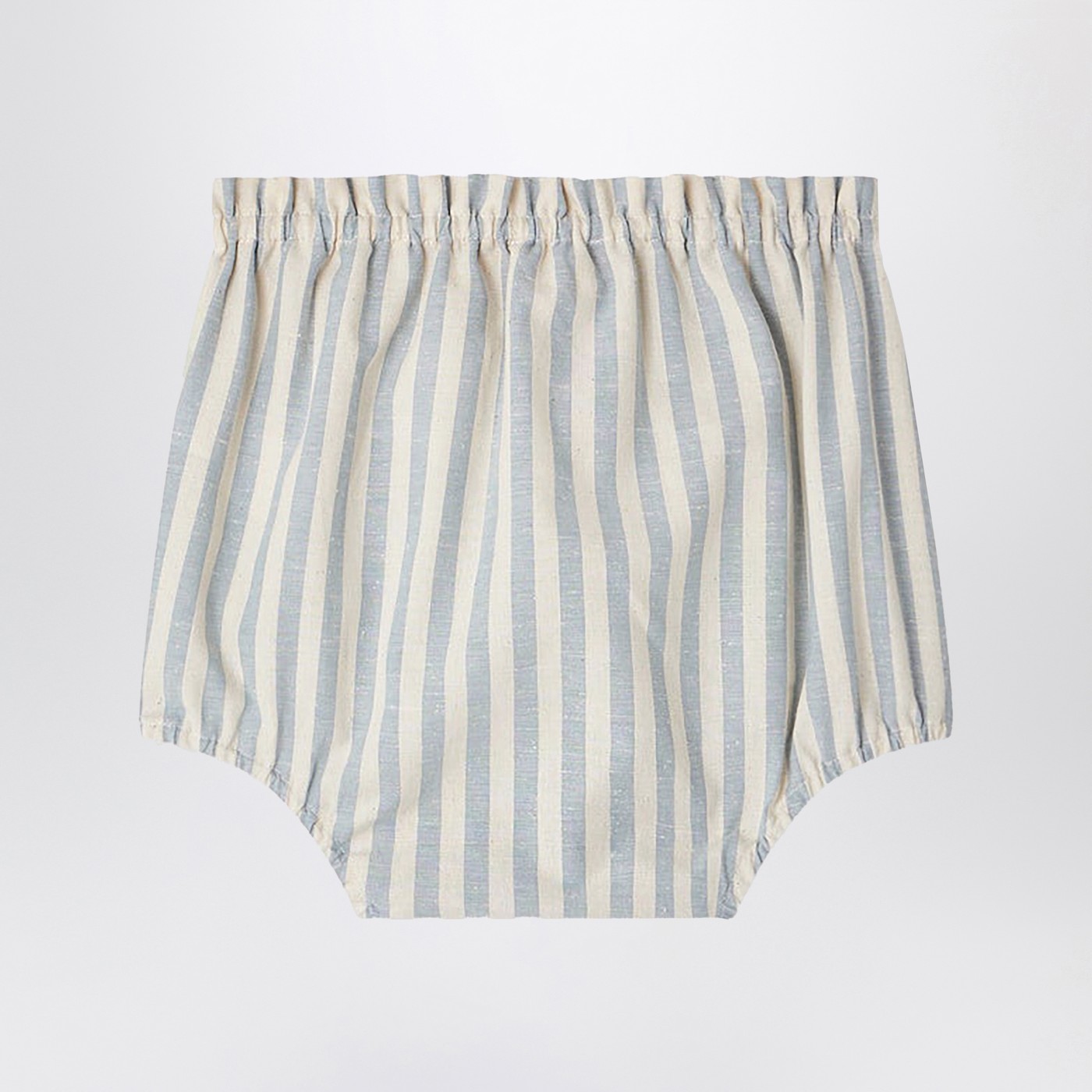 Bonpoint Short Ena bianco/azzurro a righe | TheDoubleF