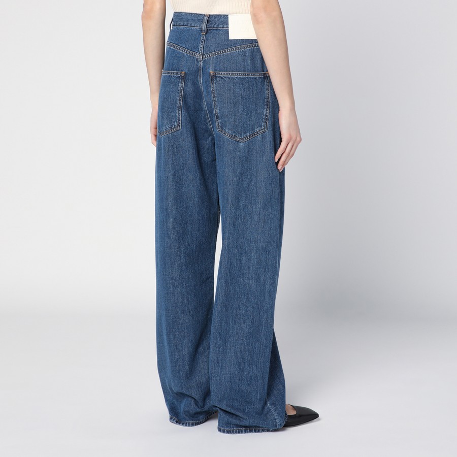 Valentino Blue wide denim jeans | TheDoubleF