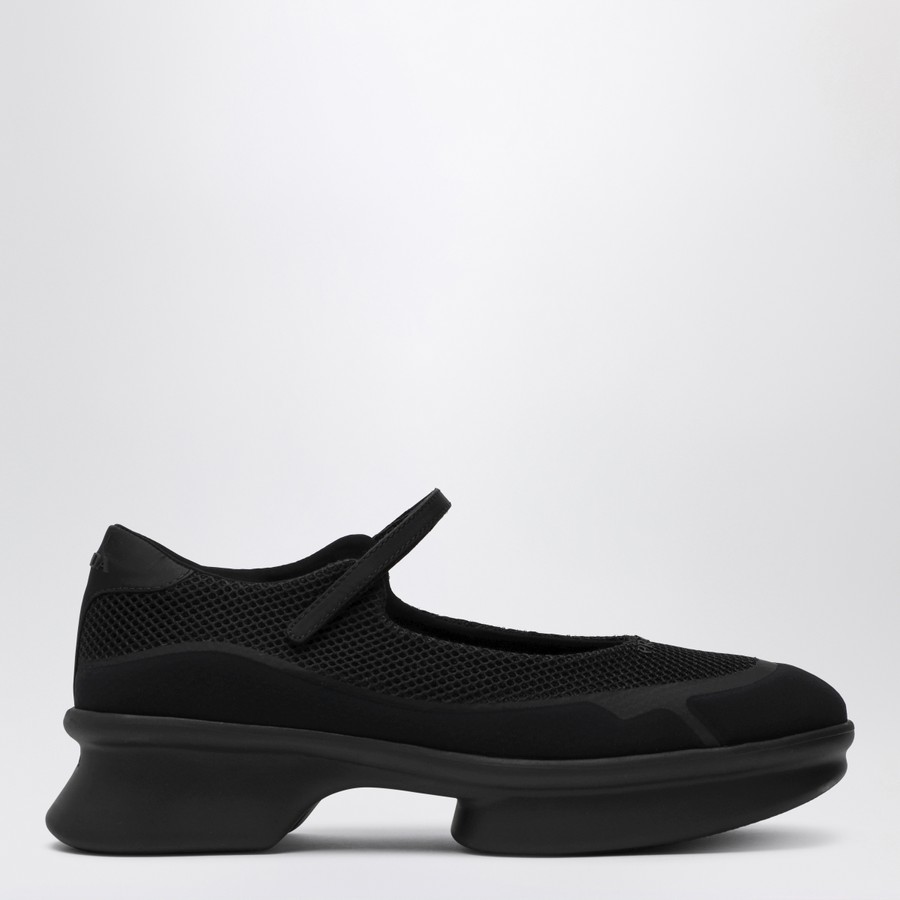フラットシューズ PRADA Woman Ballet flats Black 1F111OF050YZU F0002 Prada Black mesh ballerina | TheDoubleF
