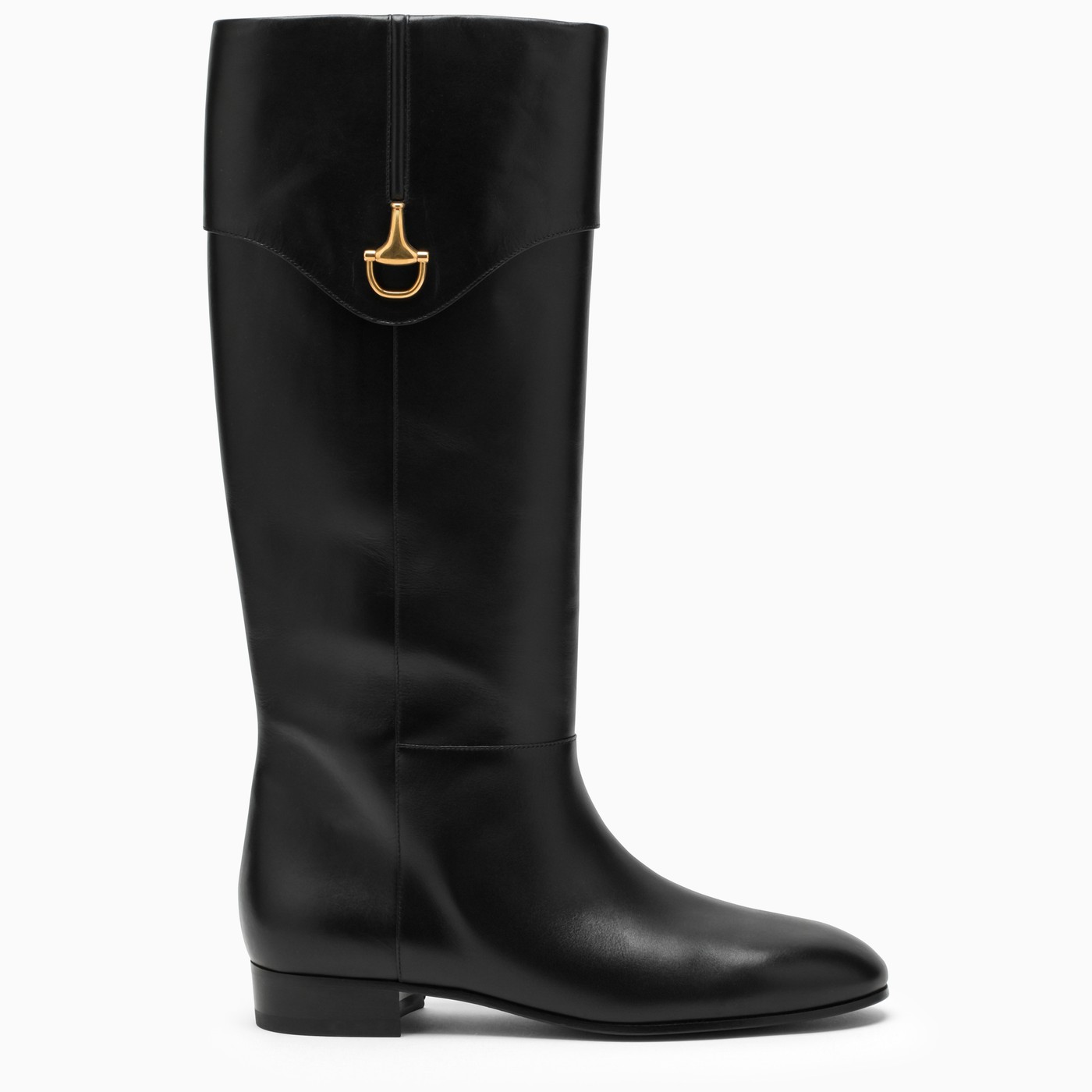 GUCCI Black leather boot TheDoubleF