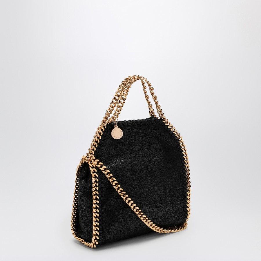 Stella McCartney Black Falabella Tote bag micro | TheDoubleF