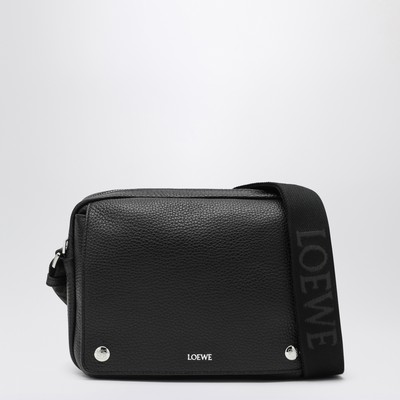 Loewe Medium Pebble bag in black grained leather | TheDoubleF