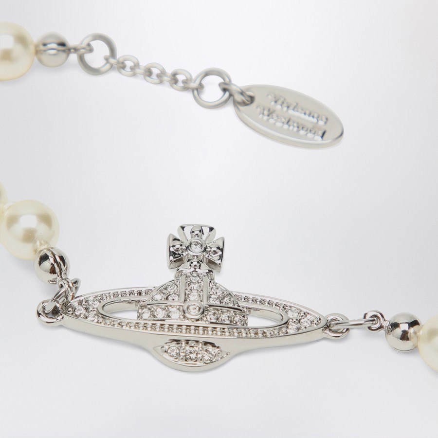ブレスレット Vivienne Westwood Mini Bas Relief Bracelet Platinum Vivienne Westwood Mini Bas Relief Chain platinum bracelet