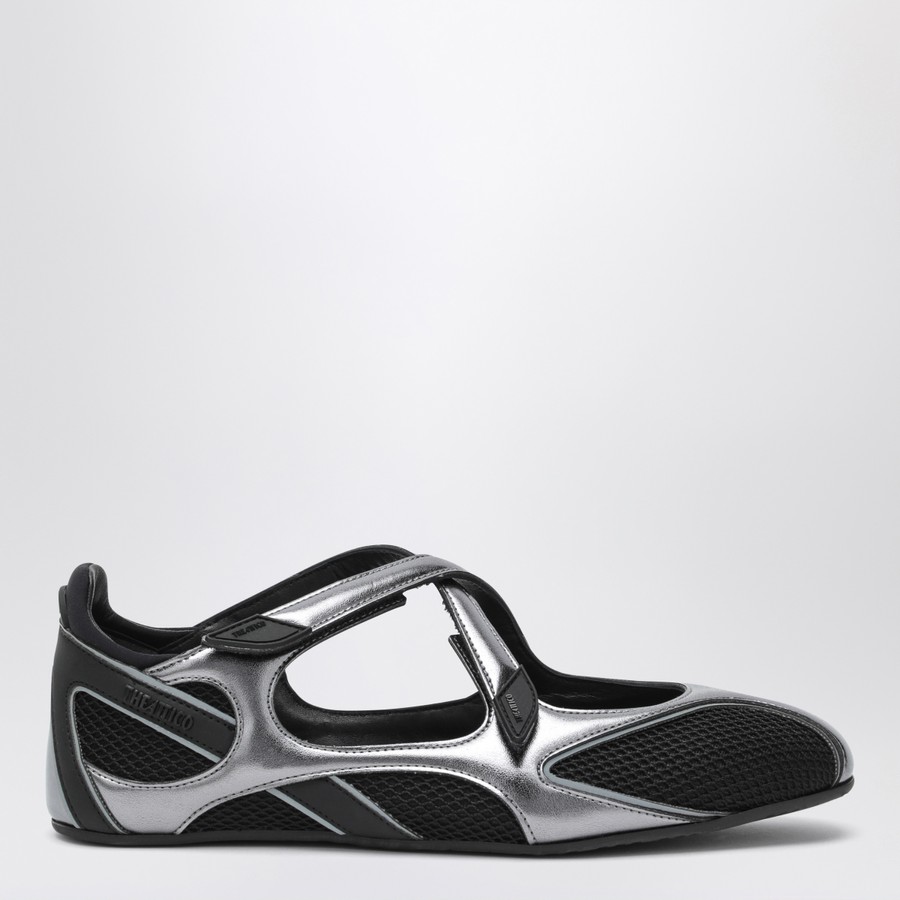 フラットシューズ The Attico Flat Shoes The Attico Ballerina Flat Floor 01 - Grey