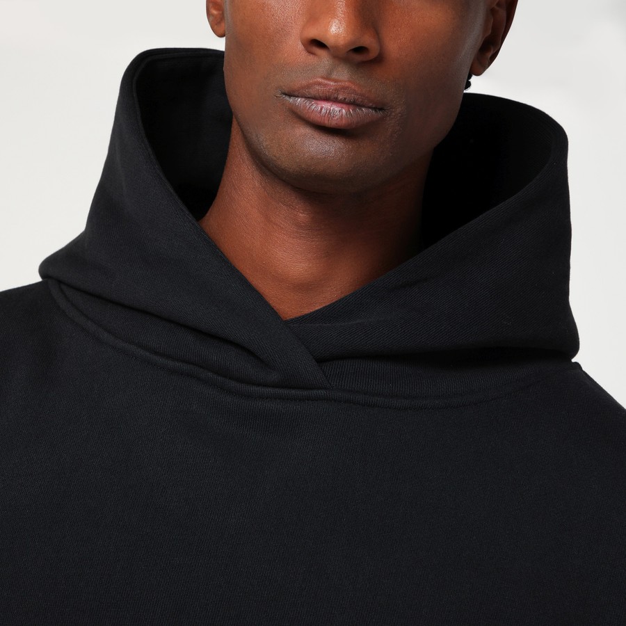 Entire Studios Black hoodie in cotton | TheDoubleF