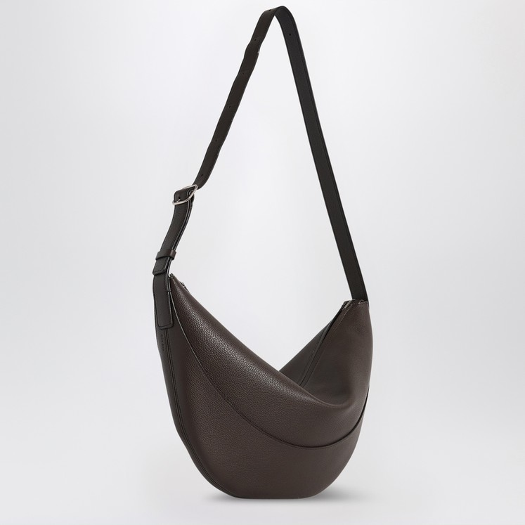 ショルダーバッグ・ポシェット THE ROW Women Messenger Bags W1772 BLACK Crossbody Crescent Bag Black in Leather – The Row