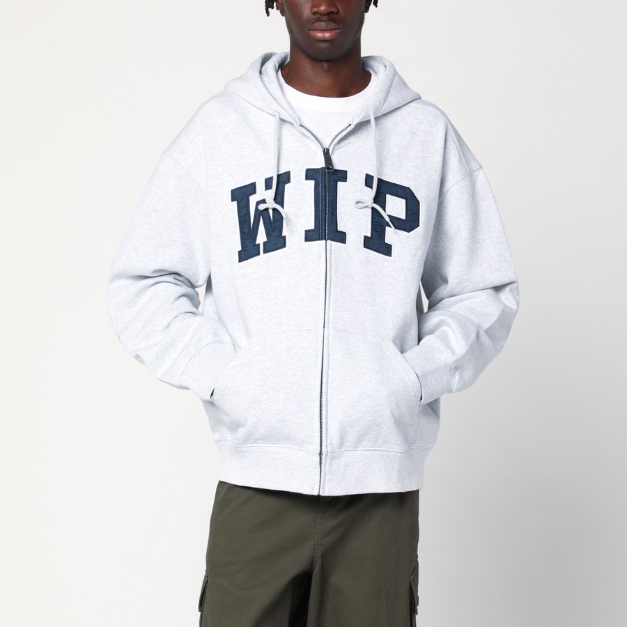 パーカー・フーディ Carhartt Wip Hooded Wip Sweat Jacket Colour Ash Heather Carhartt WIP Hooded WIP Sweat Jacket colour Ash Heather