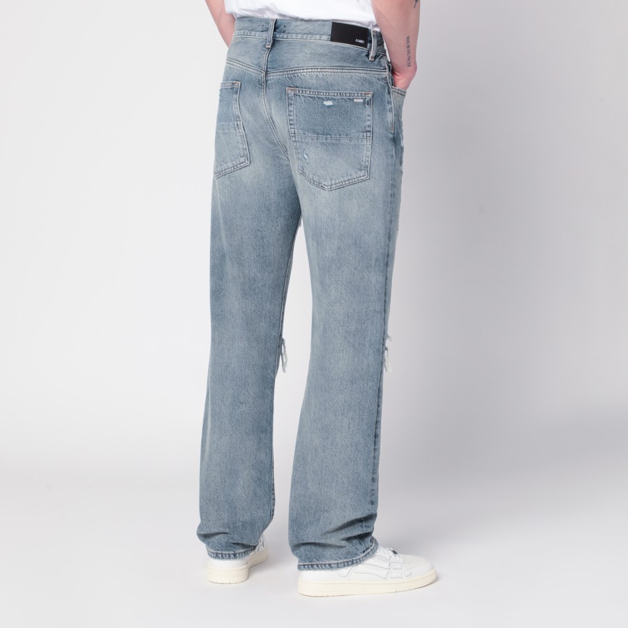 AMIRI Jeans with rips Antique Indigo | TheDoubleF