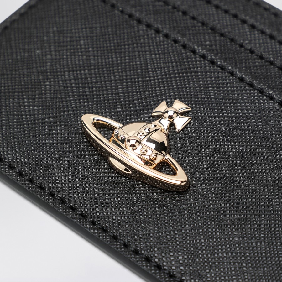 Vivienne Westwood Black Orb card holder | TheDoubleF