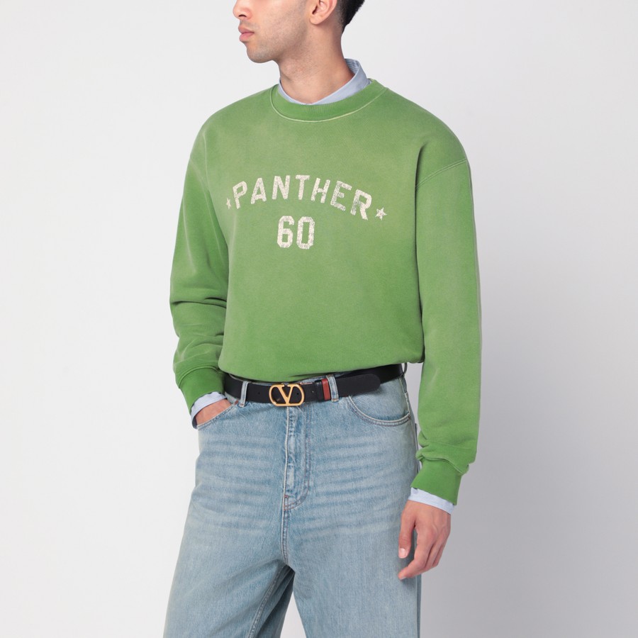 スウェット・トレーナー VALENTINO Chez Valentino sweatshirt Valentino Crew neck sweatshirt Chez Valentino green | TheDoubleF