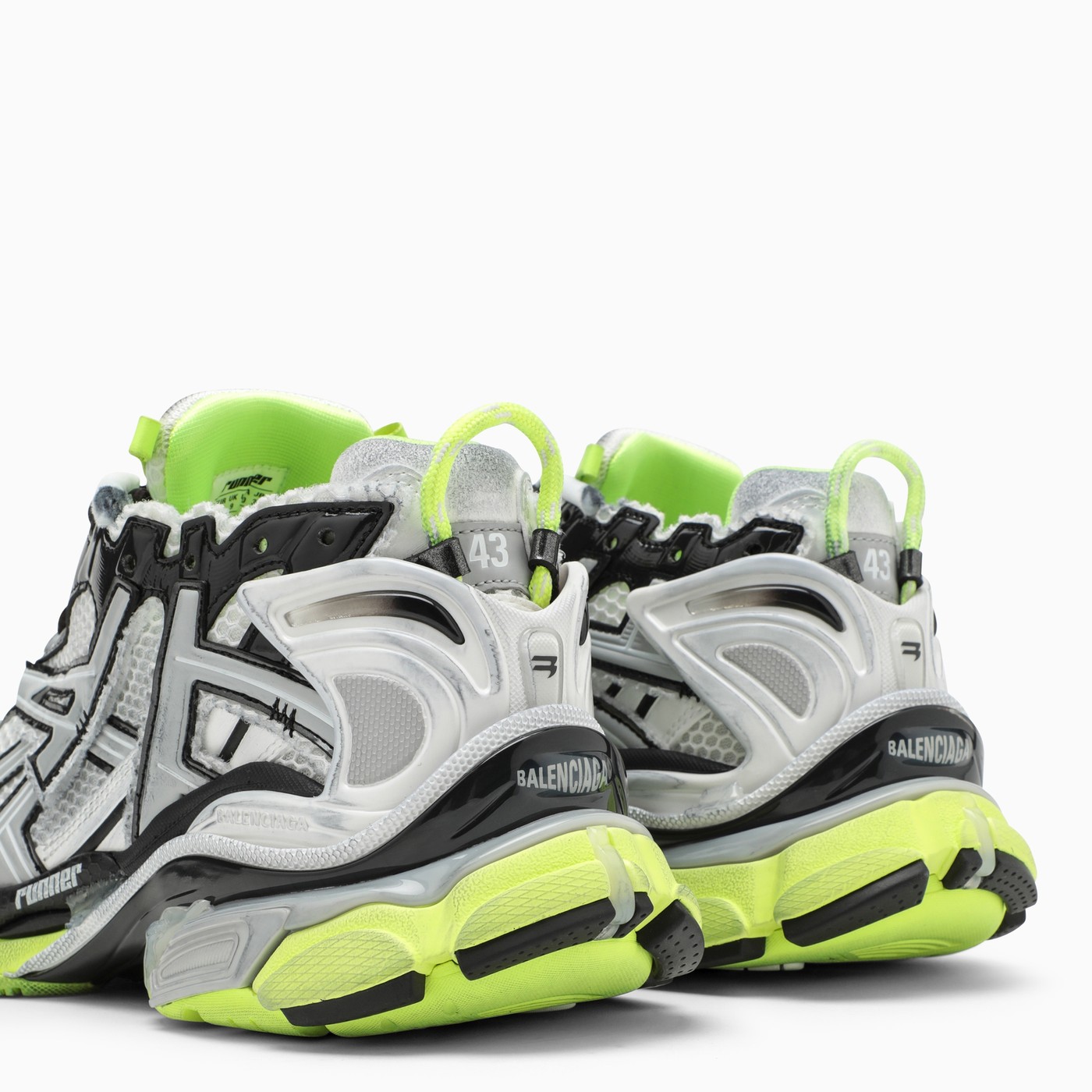 balenciaga yellow runners