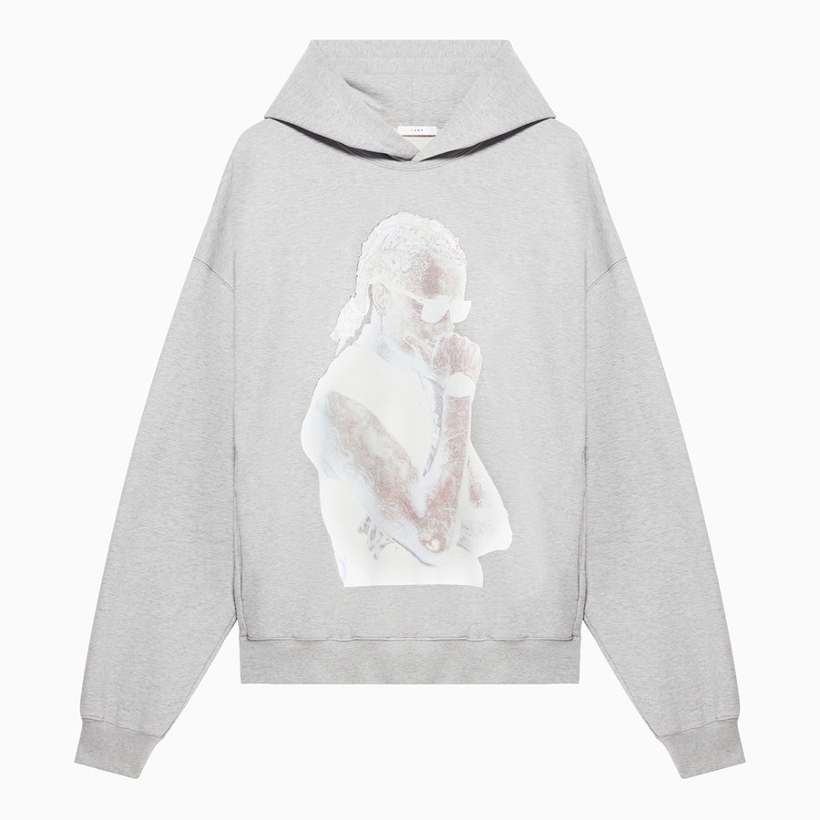 1989 STUDIO Slime hoodie Oatmeal grey | TheDoubleF