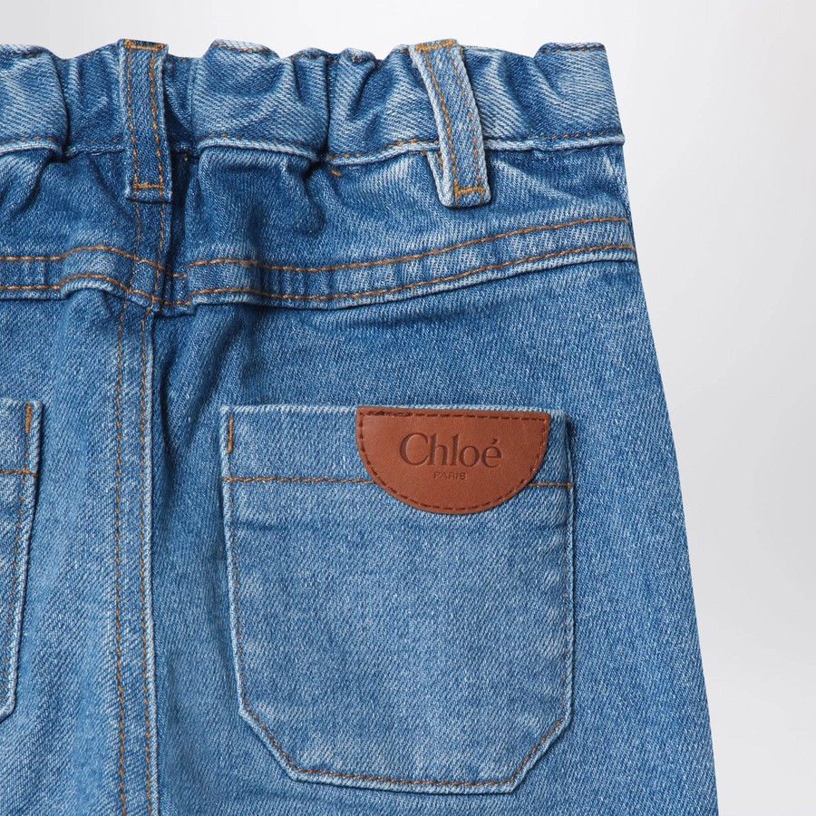【関税&送料込】Chloe Blue Washed Denim Jeans See by Chloe Blue Washed Denim Jeans L Waist 32