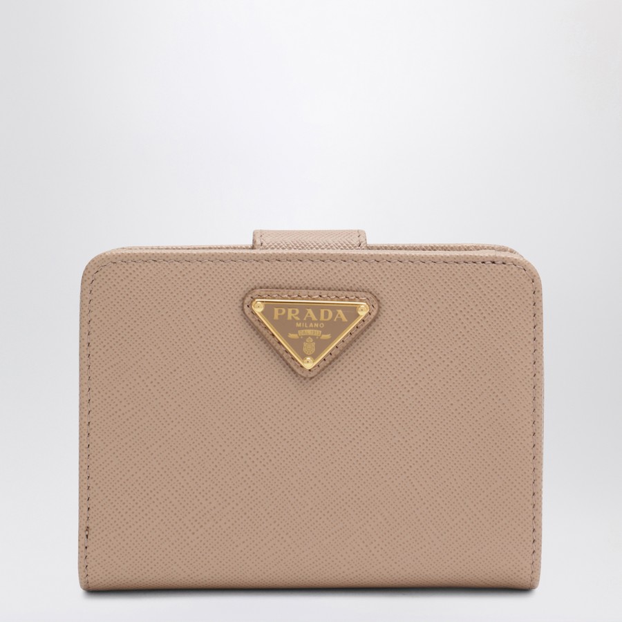 ヘアアクセサリー Prada Powder Saffiano leather small continental wallet Prada Powder Saffiano leather small continental wallet