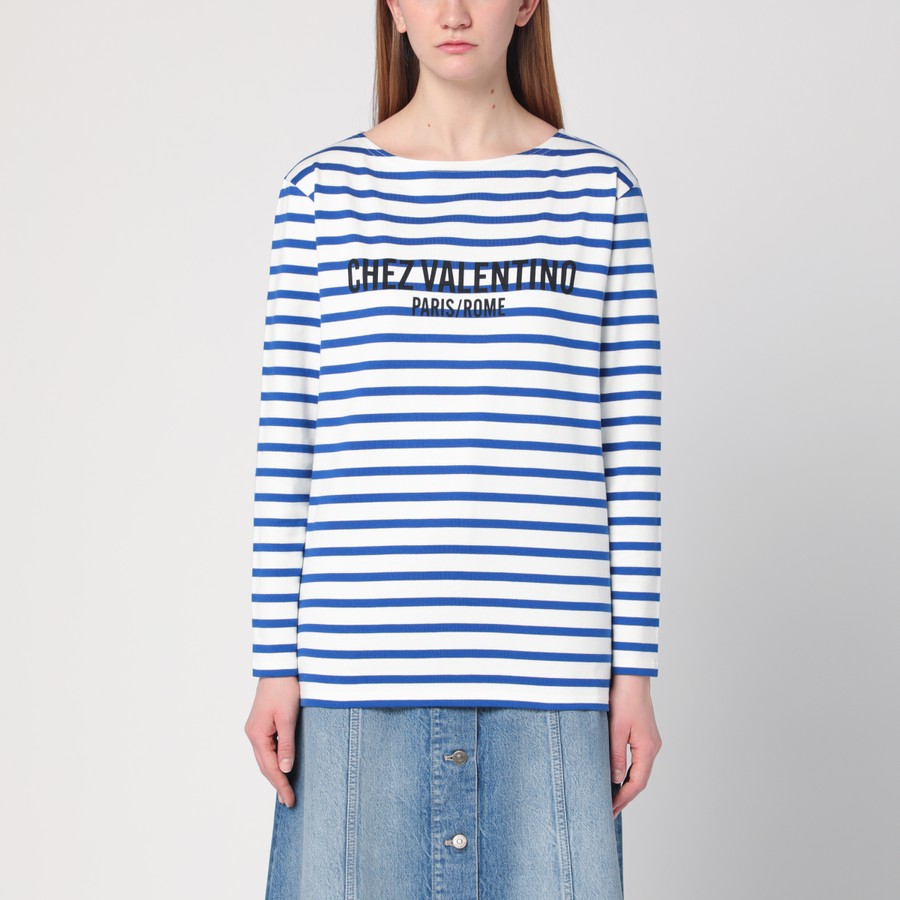 Tシャツ・カットソー VALENTINO Woman T-Shirt Ivory 6B3MG24C962 CR1 VALENTINO: T-shirt woman - Ivory | Valentino t-shirt