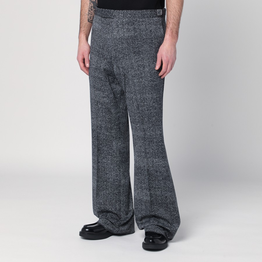 パンツ Prada Pantalone In Lana Prada Re-Nylon Gabardine Pants | Saks Fifth Avenue