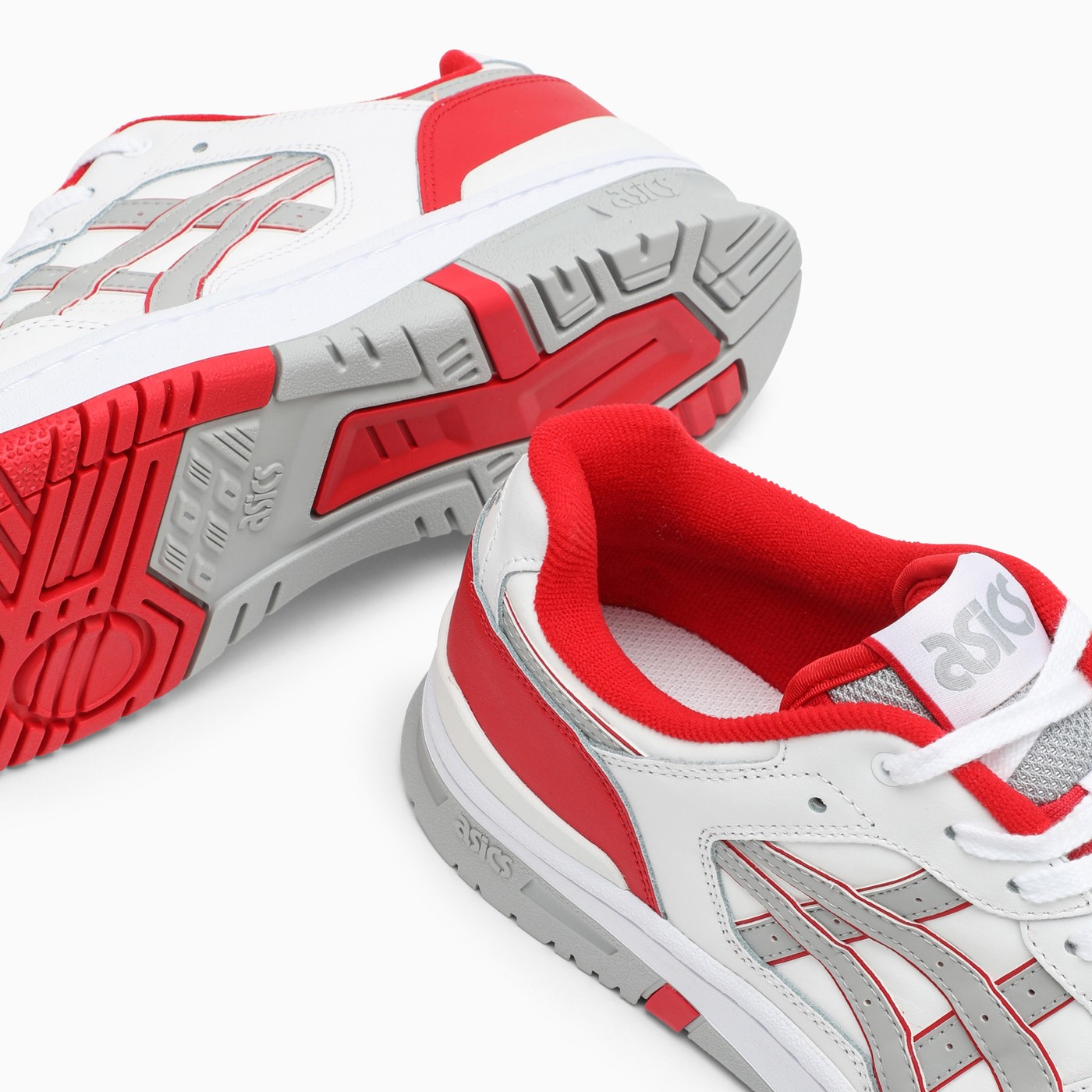 red asics sneakers