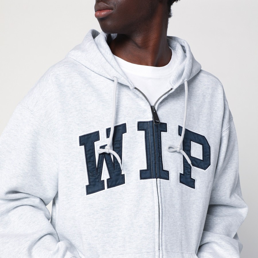 【関税&送料込】Carhartt Wip Hooded Wip Sweat Jacket Colour Carhartt WIP Hooded WIP Sweat Jacket | Ash Heather (stone