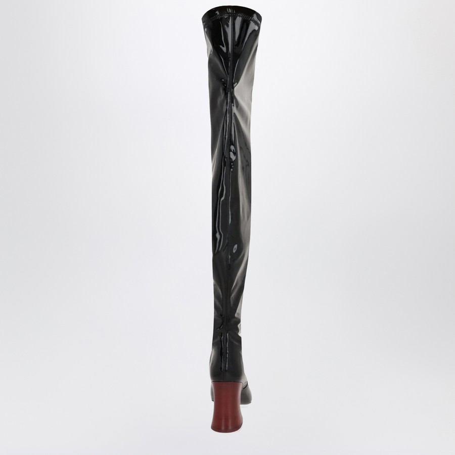 Chloé Janis over-the-knee boots in black | TheDoubleF