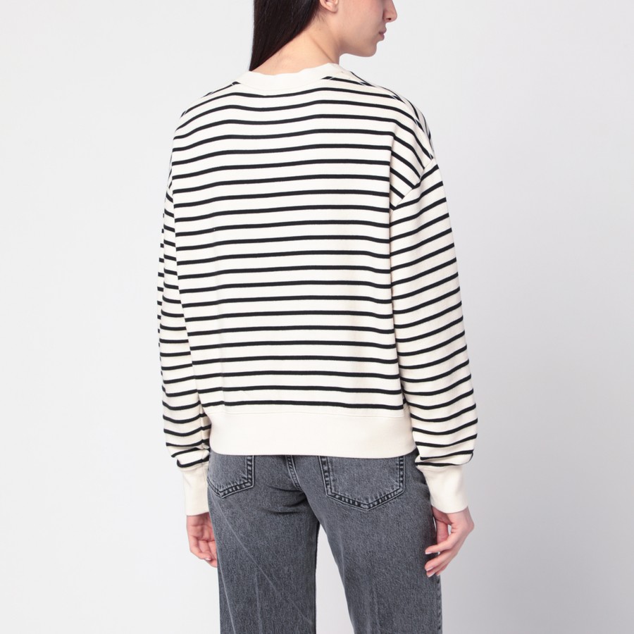 ANINE BING A0710842MTL41WHITEBORD 関税送料込 Anine Bing Miles Cotton Sweatshirt | Saks Fifth Avenue