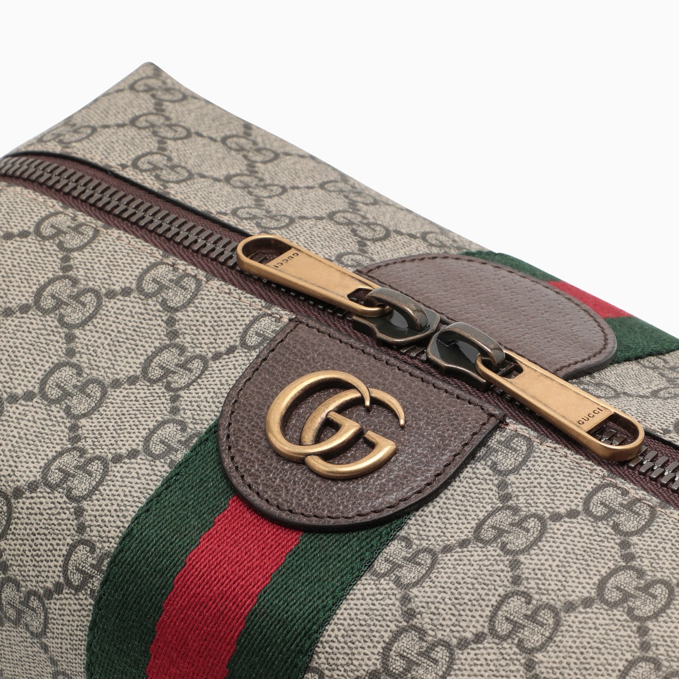 GUCCI Ophidia GG beige pouch TheDoubleF
