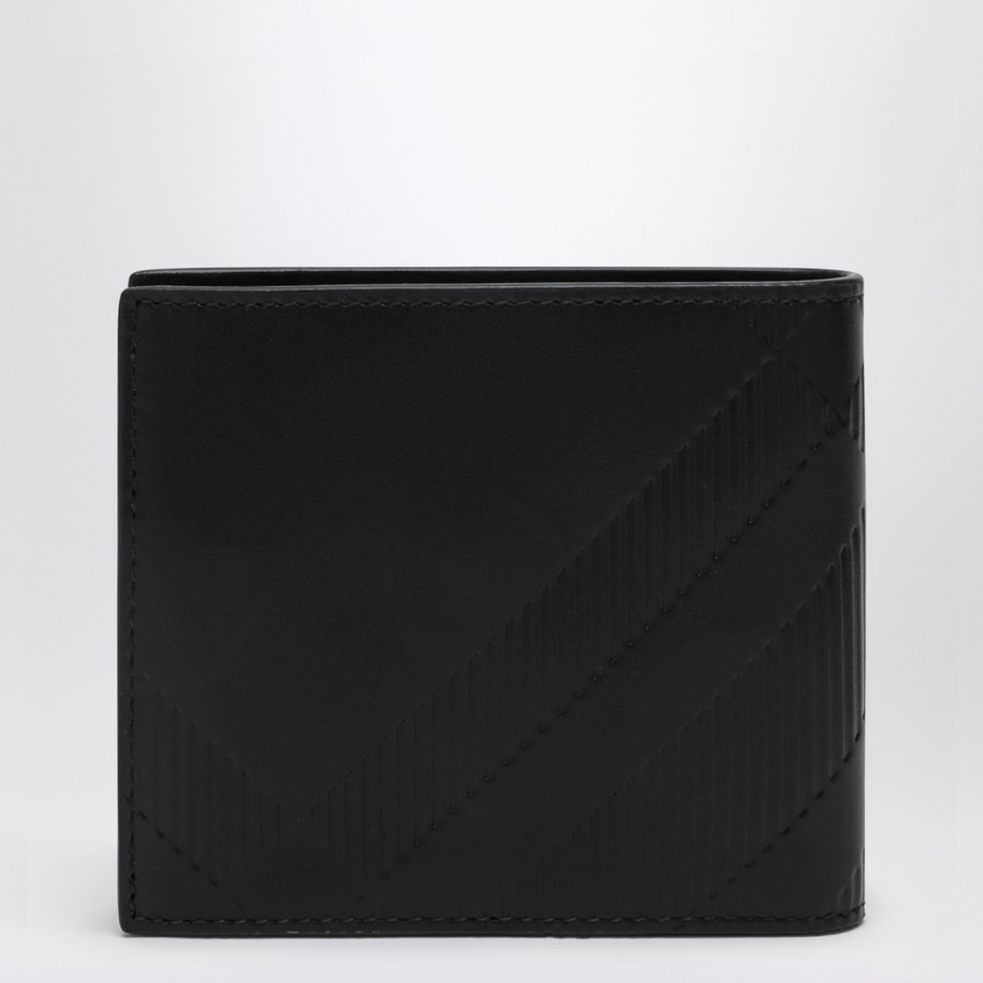 Burberry Organizer Wallet グラフィティ レザー BURBERRY バーバリー 財布 メンズ 二つ折り財布 ID WALLET
