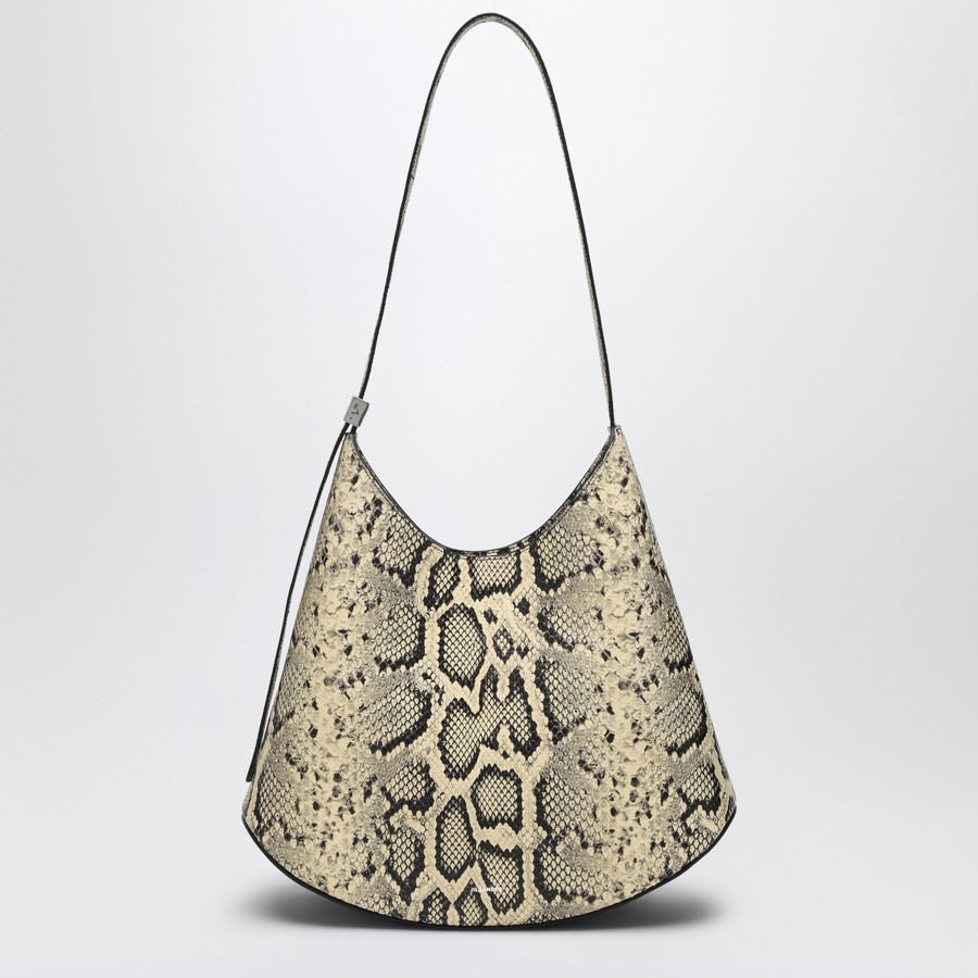 ［25ss新作］Jil Sander Eldorado Bag In Python-Print Leather Jil Sander Eldorado bag in python-print leather | TheDoubleF