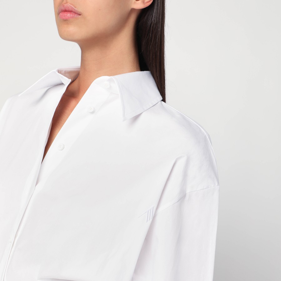 Tシャツ・カットソー THE ATTICO White poplin shirt (251WCH00043CCC052AA 001) The Attico White Poplin Shirt | italist