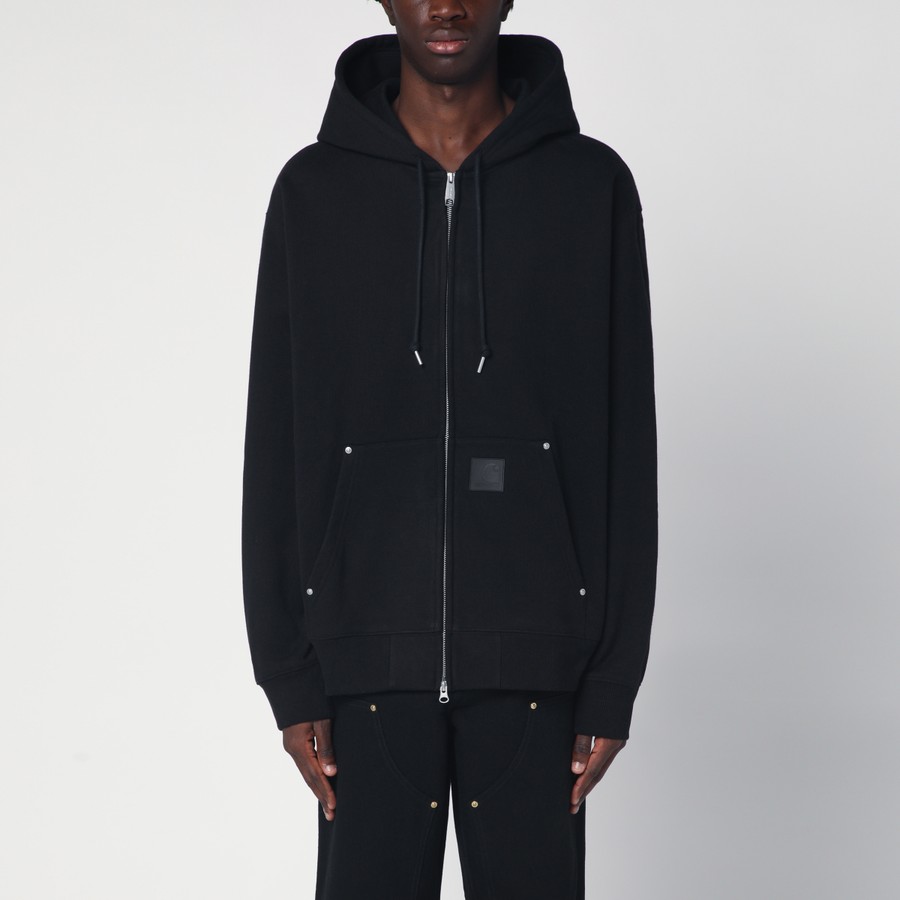 Carhartt WIP Hooded Eldon Sweat Jacket Black | BSTN Store