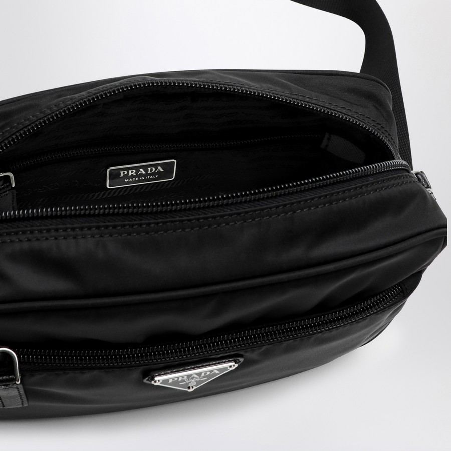 Prada Black Re-Nylon crossbody bag | TheDoubleF