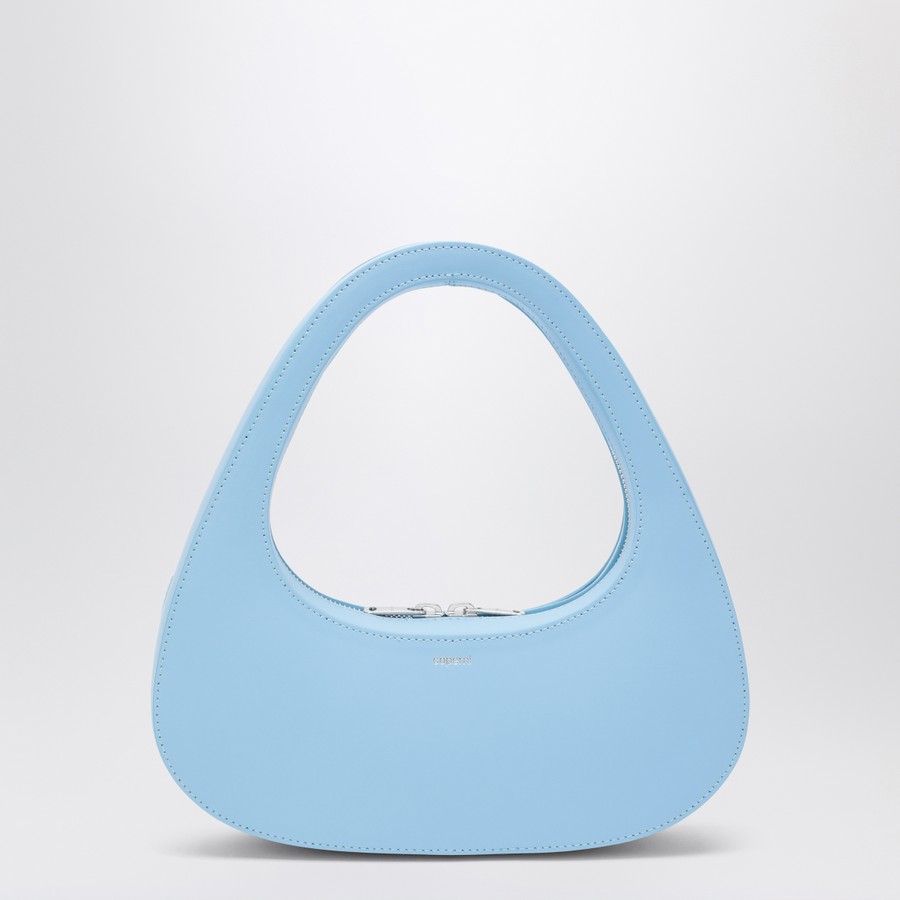 トートバッグ Coperni Swipe Baguette Bag - Canvas - Washed Blue Coperni Swipe Baguette Bag - Canvas - Washed Blue | THE LIST