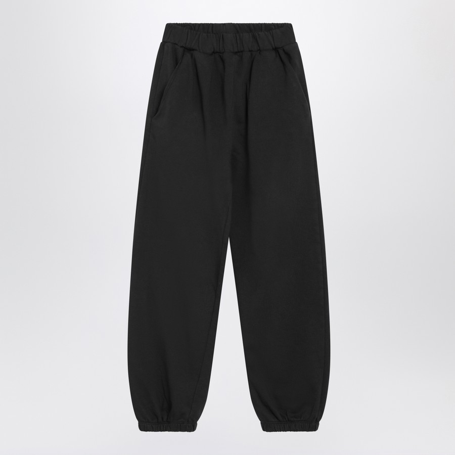 Douuod Pantalone jogging nero in cotone TheDoubleF
