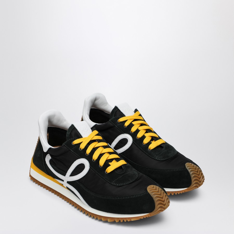 Loewe Flow Runner sneakers black/white/kaki | TheDoubleF