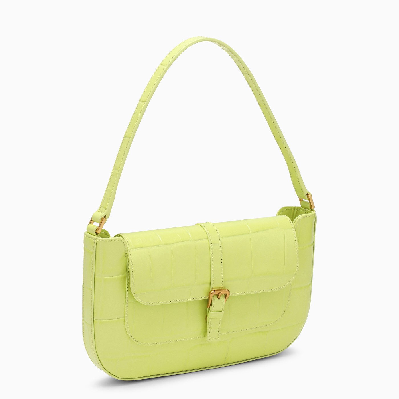 BY FAR Applecoloured Miranda shoulder bag TheDoubleF