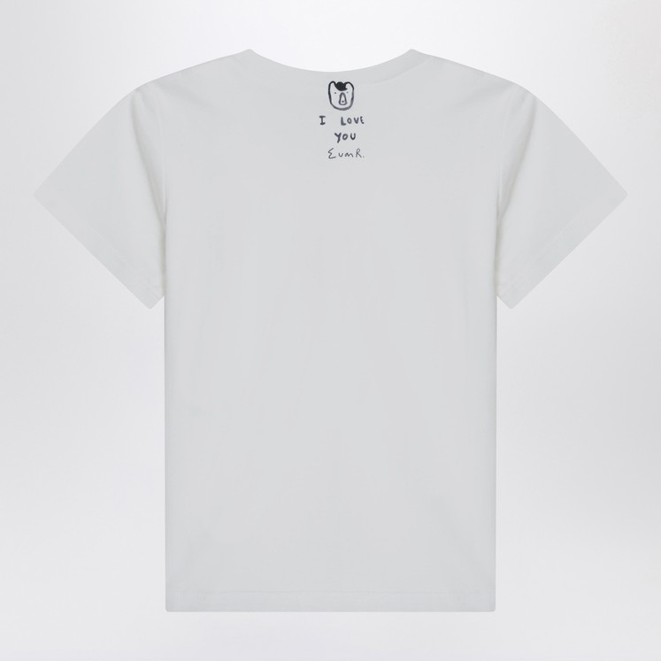 Abbigliamento Gucci Maglia Gucci Bambino Nera Rainbow Blade Tee