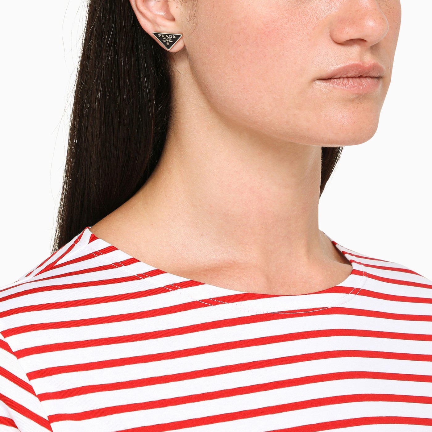 Prada Black Symbole earrings TheDoubleF