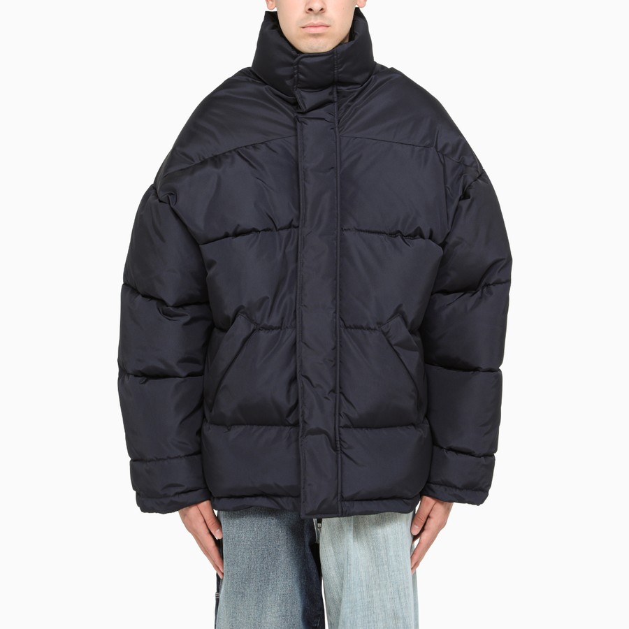 Nylon oversized puffer jacket Clearance