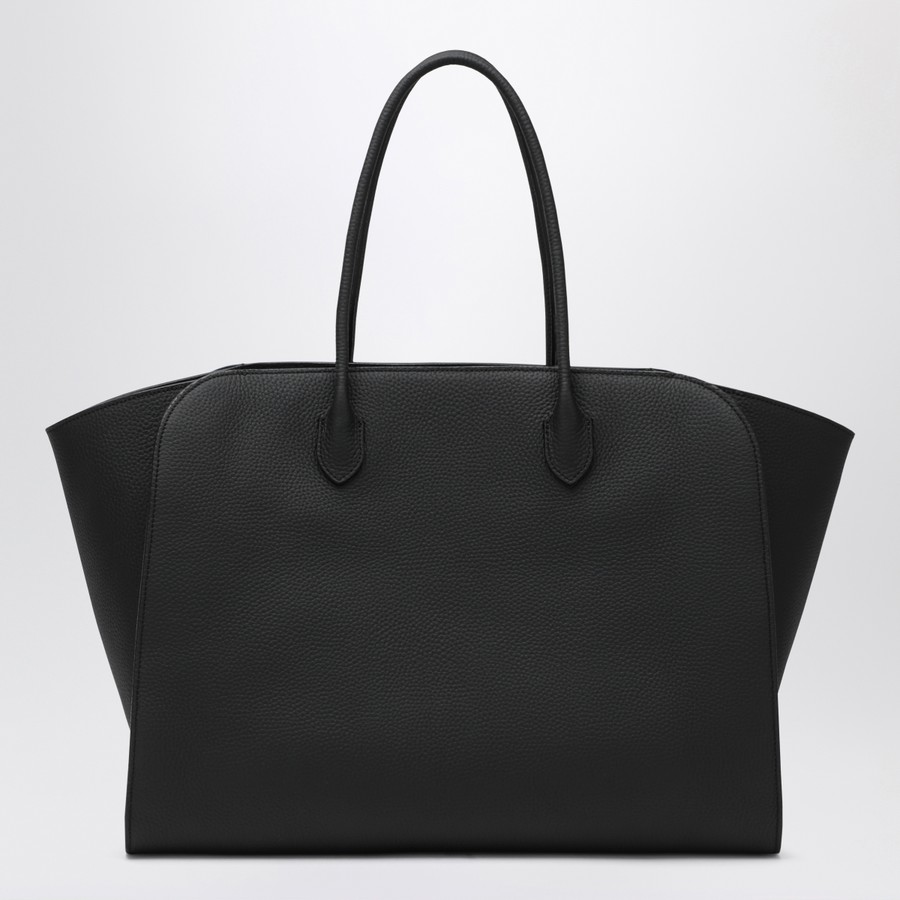 The Row Black leather Marlo tote bag | TheDoubleF