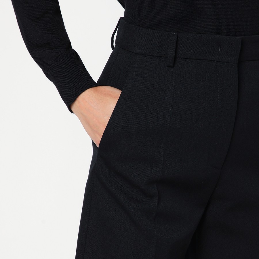 Valentino Black wool bermuda shorts | TheDoubleF